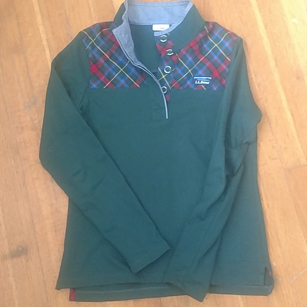 L.L.Bean Cotton Rugby Pullover
